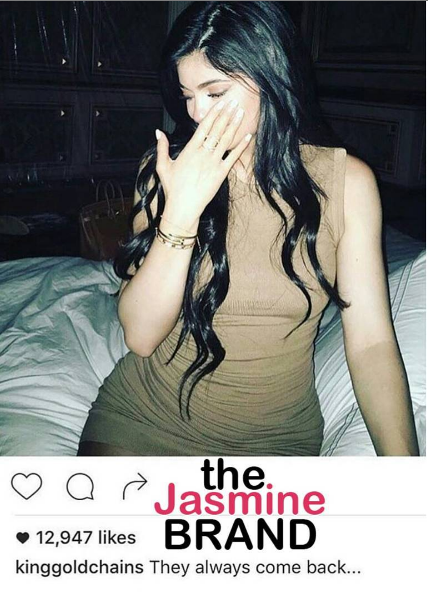 Tyga Hints He’s Back With Kylie Jenner, With this Photo!