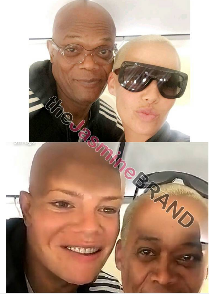 Amber Rose & Samuel L. Jackson Swap Faces, Baby Future & Baby Titan’s Cute Playdate + Vivica Fox, Tatyana Ali [Photos]