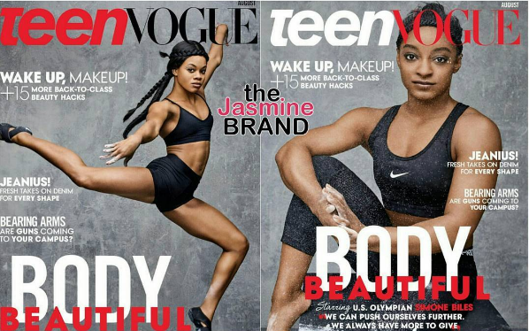 Olympic Stars Gabby Douglas & Simone Biles Cover Teen Vogue