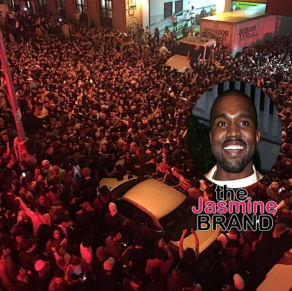 Kanye West Surprise Concert Causes Chaos [VIDEO]