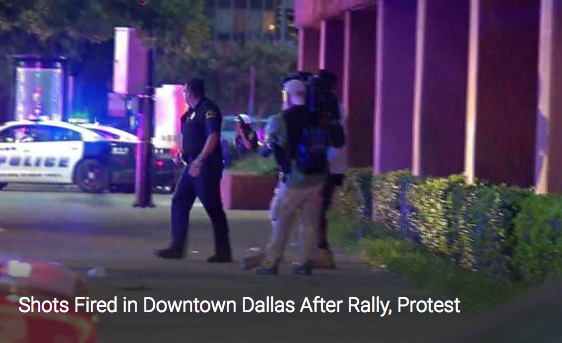 Police Officers Shot After Dallas Rally [VIDEO]