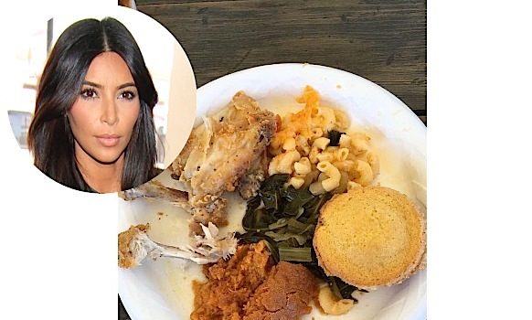 Kim Kardashian Serves Soulfood Sunday to Kevin Hart & Terrence J [VIDEO]