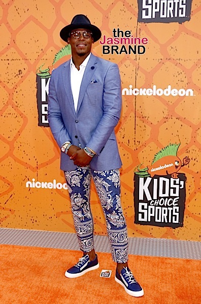 07/14/2016 - Cam Newton - Nickelodeon Kids' Choice Sports Awards 2016 - Arrivals - UCLA's Pauley Pavilion - Westwood, CA, USA - Keywords: Orientation: Portrait Face Count: 1 - False - Photo Credit: David Gabber / PRPhotos.com - Contact (1-866-551-7827) - Portrait Face Count: 1