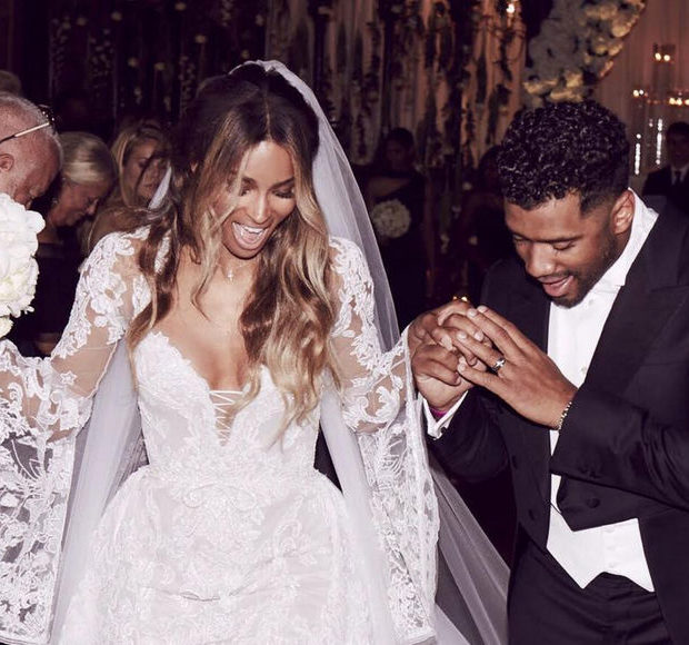 Russell Wilson: It was easy keeping our wedding a secret.