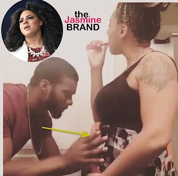 Marsha Ambrosius & Her Boyfriend Serenade Unborn Baby In the Cutest Way [VIDEO]