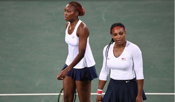 Serena & Venus Williams Lose Olympic Doubles Match [VIDEO]