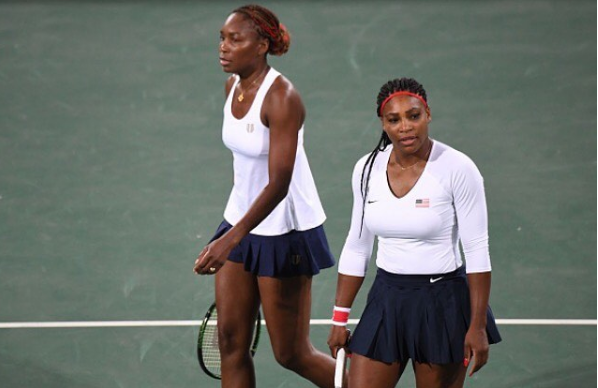 Serena & Venus Williams Lose Olympic Doubles Match [VIDEO]