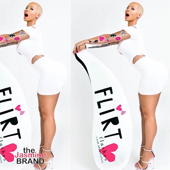 Amber Rose Snags Deal With Flirt Cosmetics [Photo]