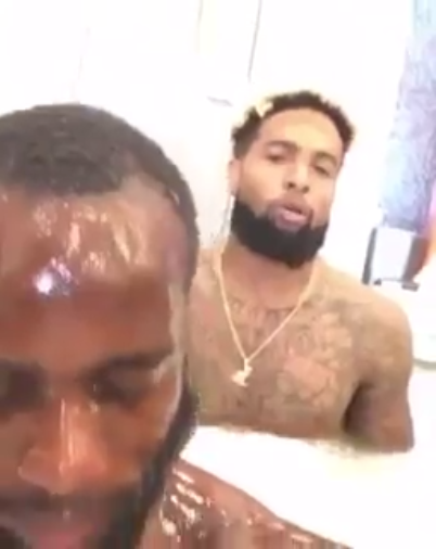 Odell Beckham Jr Sings ‘Sexual Healing’ In Jacuzzi, With Teammate [VIDEO]