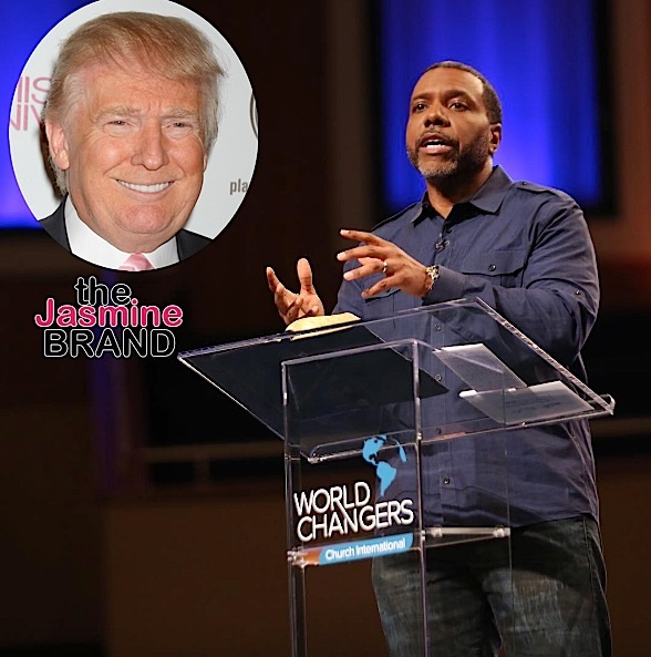 Pastor Creflo Dollar Denies Endorsing Donald Trump: It’s false!