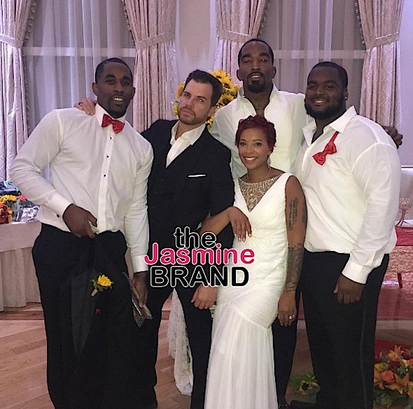 1st Look! NBA’s J.R. Smith Marries Jewel Harris [Wedding Photos]