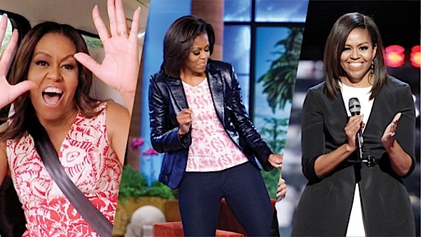 Michelle Obama: First They Laugh, Then They Listen