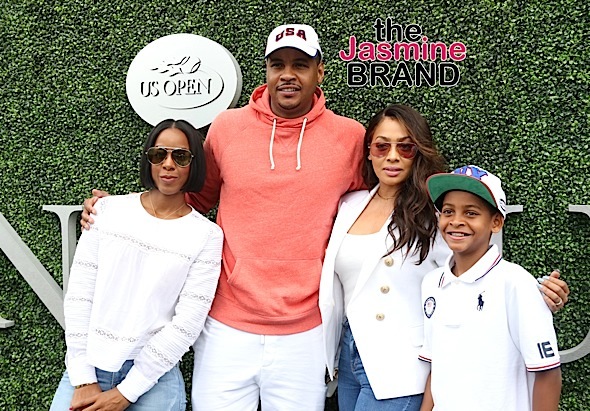 Kelly Roland, Carmelo & Lala Anthony Support Serena Williams, Laverne Cox Hits WeHo, Tinashe in Las Vegas + Jordyn Woods, Jaden Smith, Christina Milian [Photos]