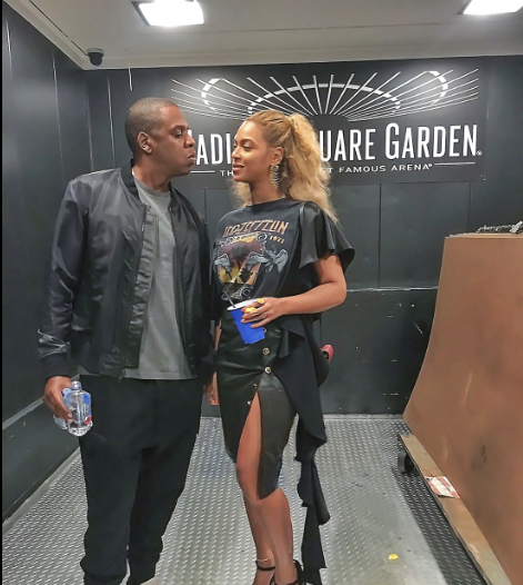 Beyonce & Jay Z Hit Kanye’s Pablo Tour in NYC [Photos]