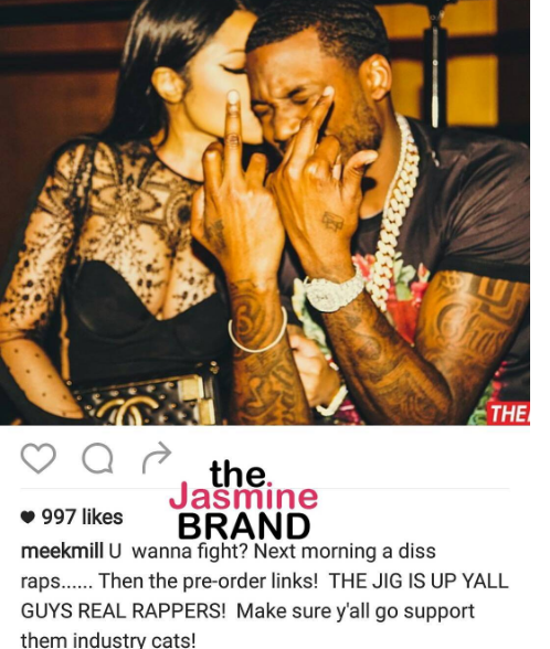 Meek Mill Calls The Game A 'Fake Gangsta', Beef Started Over Sean