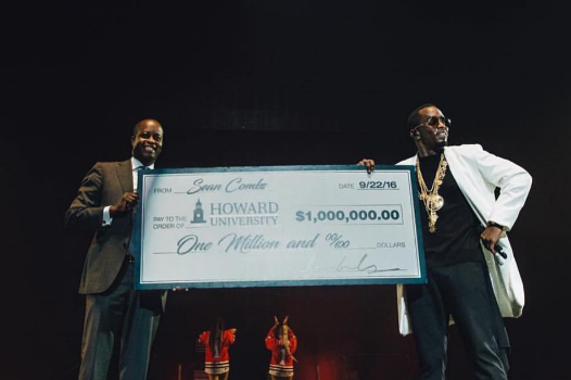 Sean ‘Diddy’ Combs Gives Howard University $1 Million