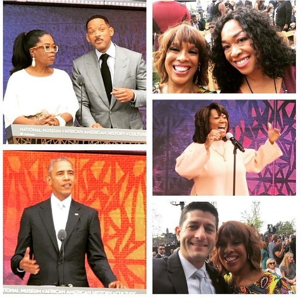 Celebs Attend National Museum of African American History Opening: Oprah, Stevie Wonder, Patti Labelle, Will Smith, Shonda Rhimes, Ava DuVernay, Lupita Nyong’o, Will Smith, Dave Chappelle