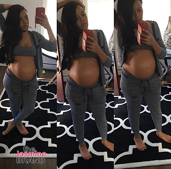angela-simmons-belly-pregnant