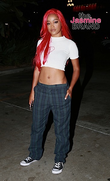 keke palmer belly piercing