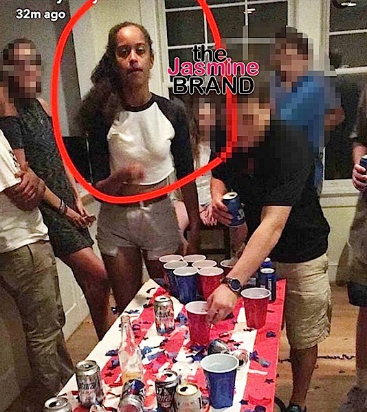 Malia Obama Plays Beer Pong [Photo]