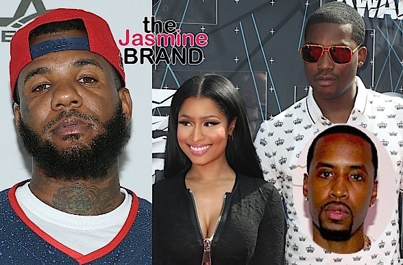 Nicki Minaj's exes Safaree Samuels and Meek Mill in feud