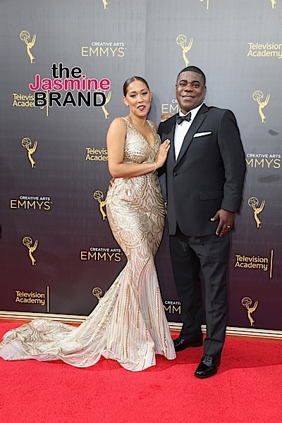 Tracy Morgan and wife Megan Wollover