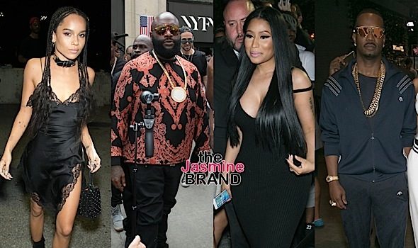 Nicki Minaj, Zoe Kravitz Hit Alexander Wang + Rick Ross, Juicy J, Whoopi Goldberg Invade ‘Hood By Air’ Show [NYFW Photos]