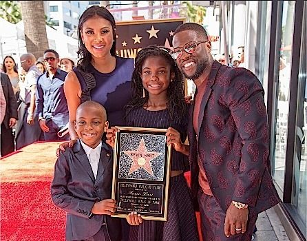 Kevin Hart Snags Star On Hollywood Walk of Fame: Torrei Hart, Ice Cube, Halle Berry Attend [Photos]
