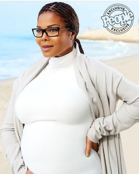 Janet Jackson Reveals Baby Bump: We thank God for our blessing! [Photos]