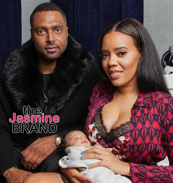 Angela Simmons Debuts Newborn Son & Rumored Husband