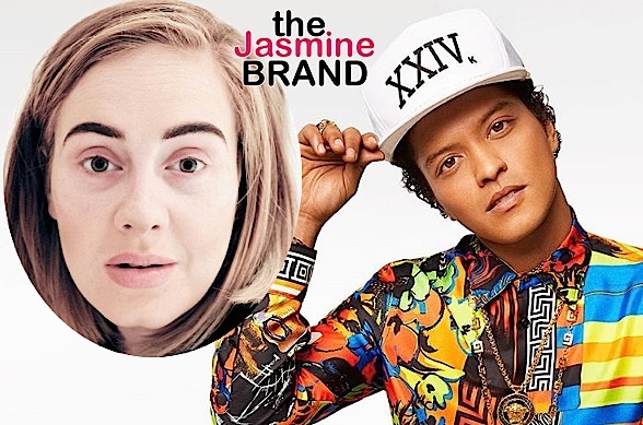 Bruno Mars Calls Adele A Diva With An Attitude