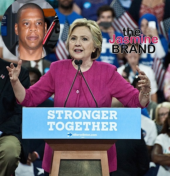 Jay Z To Headline Hillary Clinton Concert