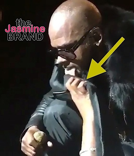 Eager Fan Wipes R.Kelly’s Tongue & Eggplant [VIDEO]