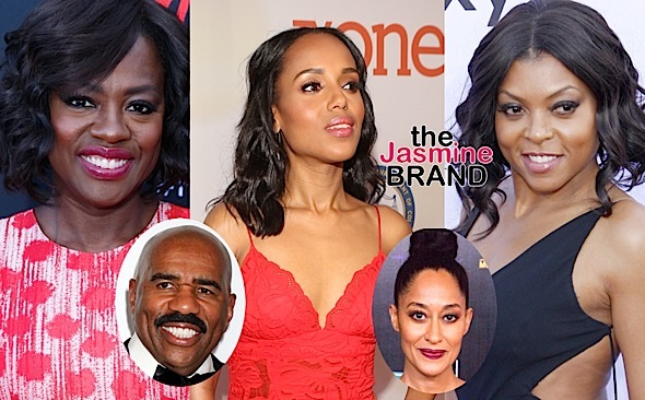 Salaries Revealed: Viola Davis & Kerry Washington Bring In $250k Per Episode + Find Out How Much Taraji P. Henson, Terrence Howard, Steve Harvey & Tracee Ellis Ross Make!