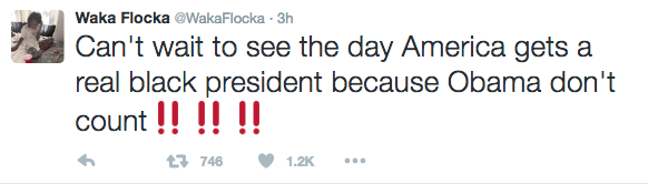 Waka Flocka Says Obama Isn't A Real Black President