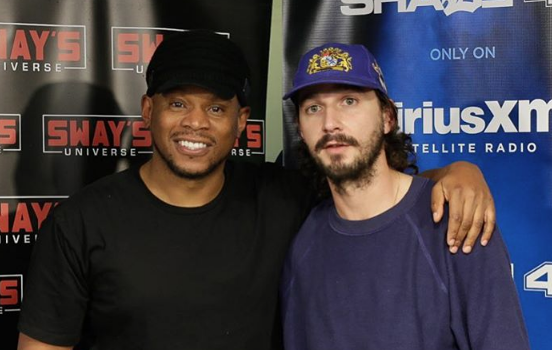 Watch Shia LaBeouf’s Killer Freestyle On ‘Sway In the Morning’ + Twitter Reacts [VIDEO]