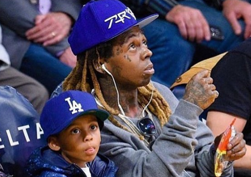 Lil Wayne & Lauren London’s Son Makes 1st Public Appearance [Photos]