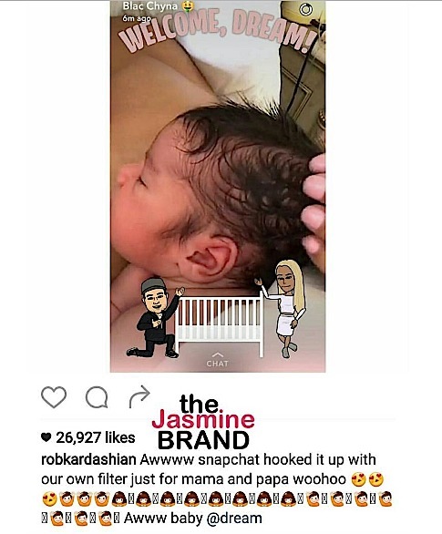 Tika Sumpters Gives A Glimpse of Newborn Daugher, Jussie Smollet-Bell Welcomes Son + See Dream Kardashian's Adorb Filter