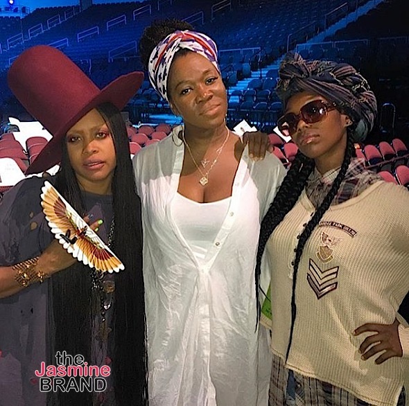 Erykah Badu, Brandy & India Arie’s Comfy Slay, Jay Z, J.Cole & Big Sean Backstage, Kid Cudi Fresh From Rehab + Tina Lawson Channels Bey & Solange [Photos]