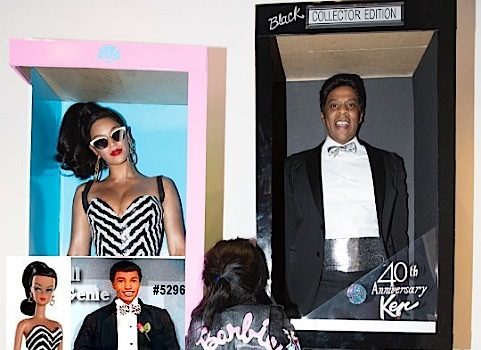 Beyonce, Jay Z & Blue Ivy Transform Into Black Barbie & Ken [Photos]