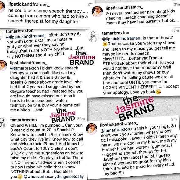 Tamar Braxton Drags Fan For Commenting On Son, Later Apologizes: I'm a mama bear! 