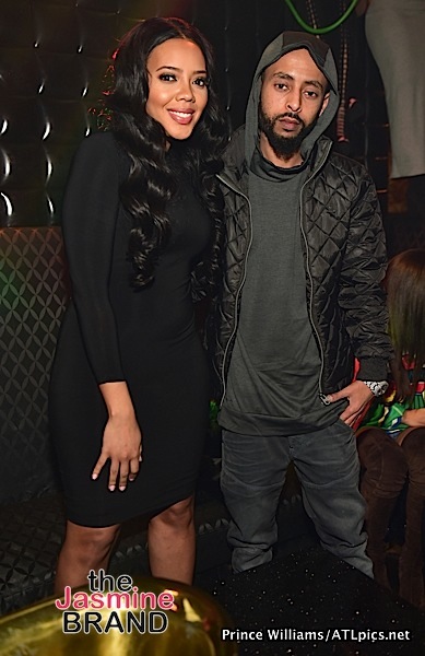 Angela Simmons Booed-Up With Fiance Sutton Tennyson At Club [Photos]