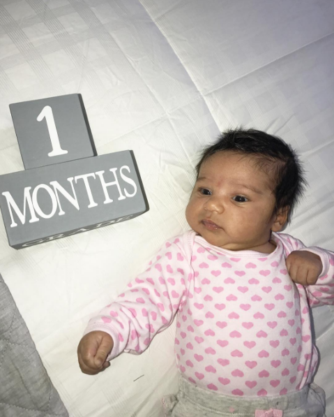 Dream Kardashian Celebrates 1 Month! [Photos]