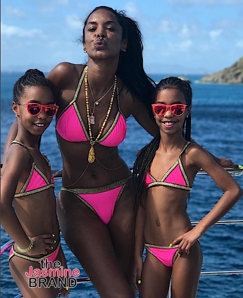 Kim Porter Serves Mom Goals + Diddy, French Montana & Family Vacay In St Barts [Photos]