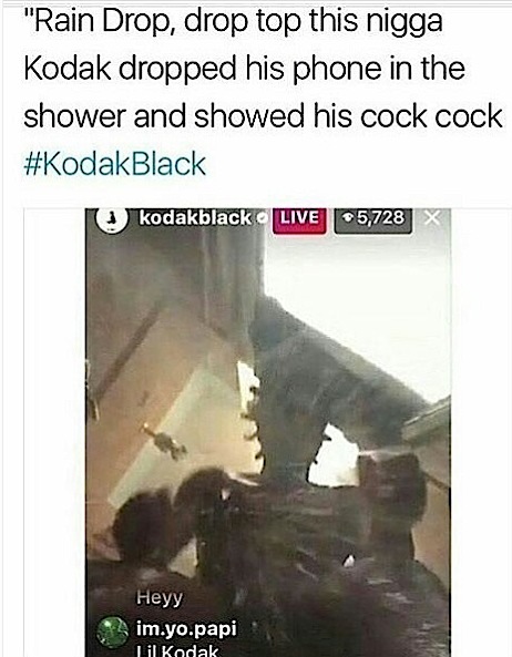 Kodak Black Is Alive, Well & Accidentally Exposing Himself On Instagram  Live