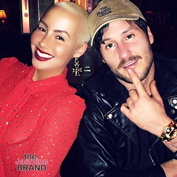 Amber Rose Returns To Social Media To Gush Over Boyfriend Val Chmerkovskiy