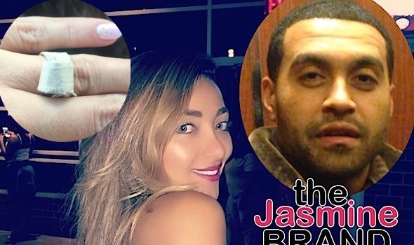 1st Look! Apollo Nida Gives Fiancee Engagement Ring Made From Paper Towels [Photo]