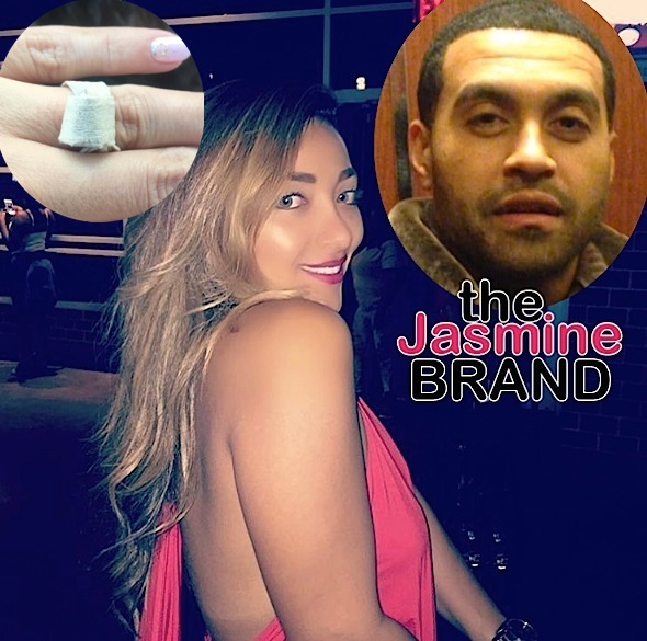 1st Look! Apollo Nida Gives Fiancee Engagement Ring Made From Paper Towels [Photo]