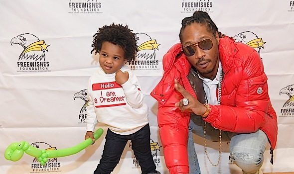 Baby Future Serves Insane Cuteness While His Dad (Rapper Future) Gives Back To ATL Families [Photos]