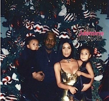 Kanye West Shares Holiday Photo With Kim, North & Saint West [Photo]